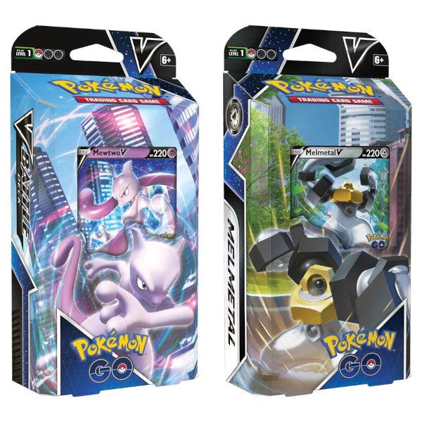 ภาษาอังกฤษ Pokemon TCG Pokemon Go Mewtwo / Melmetal V Battle Deck