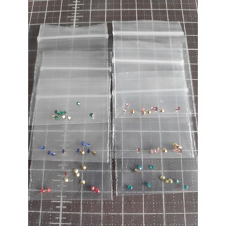 KHMรหัส211พลอยก้นแหลม 2 มิล 10 ชิ้นราคา 5บาท