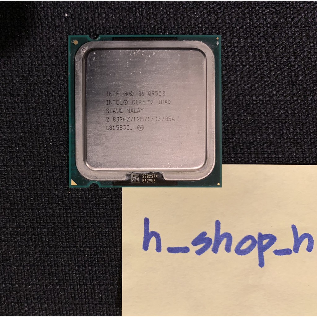 Intel® Core™2 Quad Q9550 12MB 2.83 Ghz Socket 775 มือสอง สุดคุ้ม พร้อมส่ง