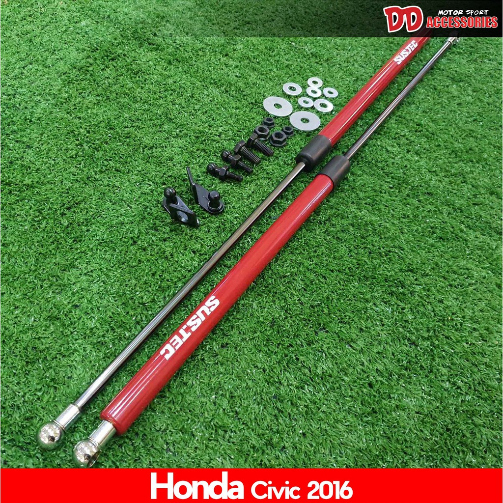 โช๊คค้ำฝากระโปรงหน้า honda civic 2016 2018 2019 2020 2021 2022 FC FK