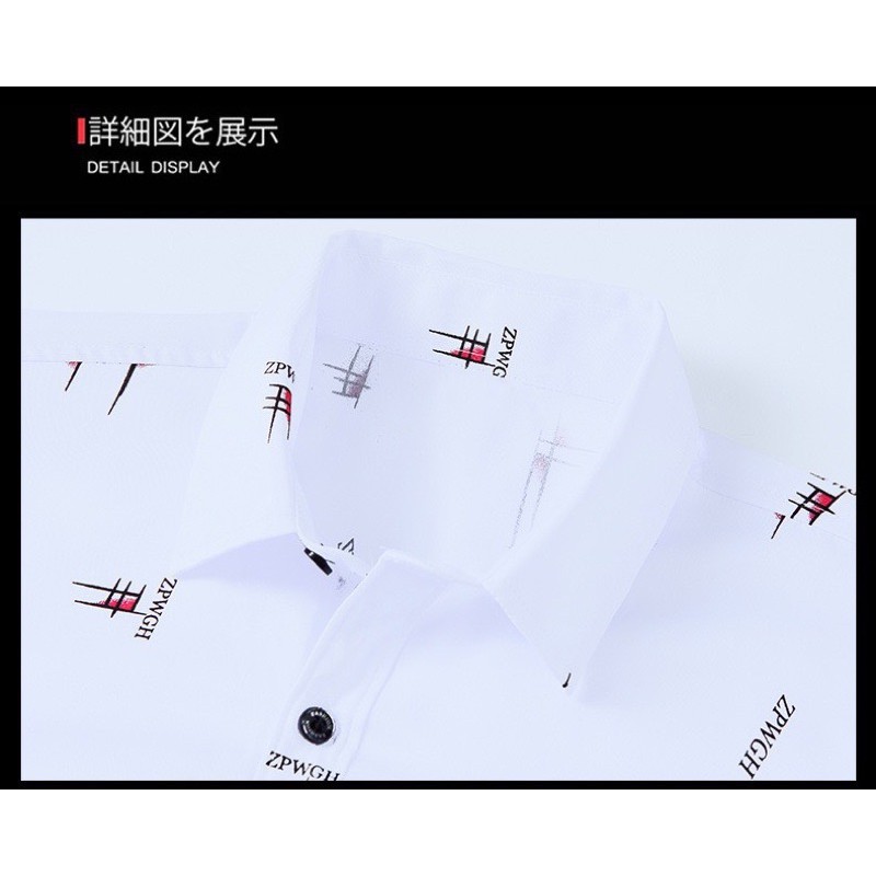 เสื้อคอปกแขนสั้น สำหรับผู้ชาย G005 ทรงสลิมฟิต มีหลายสีให้เลือก - รูปที่ 3