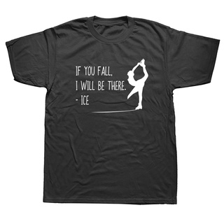 เสื้อยืดคอกลม แขนสั้น พิมพ์ลาย If You Fall Cool Skater สําหรับผู้ชาย