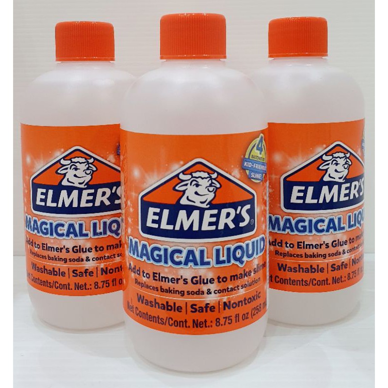 Elmer's Magical Liquid 258 ml (add to Elmer's glue to make slime) พร้อมส่ง!!!