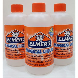 Elmers Magical Liquid 258 ml (add to Elmers glue to make slime) พร้อมส่ง!!!