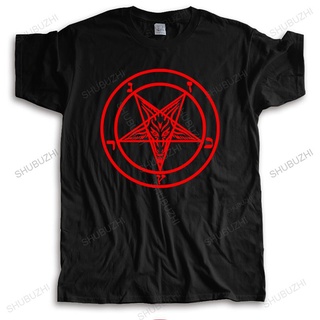 ขายดี เสื้อยืดลําลอง ผ้าฝ้าย แขนสั้น คอกลม พิมพ์ลาย Satan Demon 666 แฟชั่นฤดูร้อน สําหรับผู้ชาย