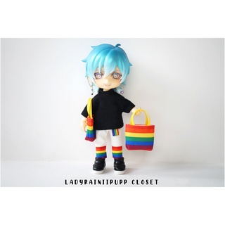 กระเป๋าผ้า Vol.2 | Pride bag | ชุดสเกล 1:12 | Nendoroid Doll ,OB11 , TozDoll , YMY , PICCODO , DDF, UF