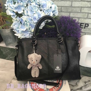 กระเป๋า KEEP ทรง รุ่น Parish hand bag with bear