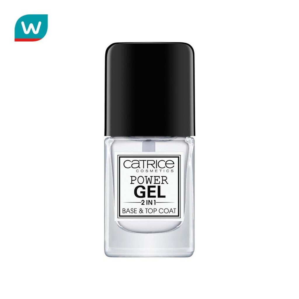 Catrice คาทริซ พาวเวอร์ เจล 2อิน1 เบส & ท้อปโค้ท 10.5 มล.