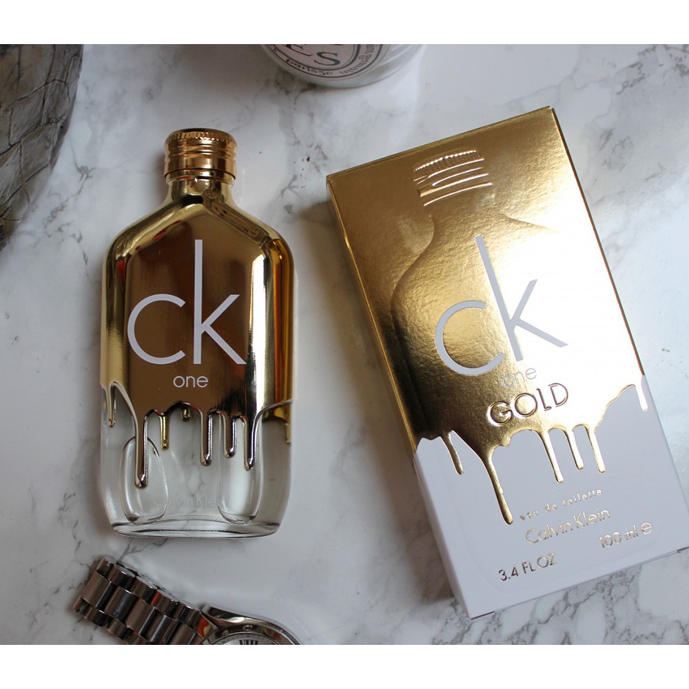 น ำหอม Calvin Klein Ck One Gold Edt 10ml 50ml 100ml 0ml Shopee Thailand