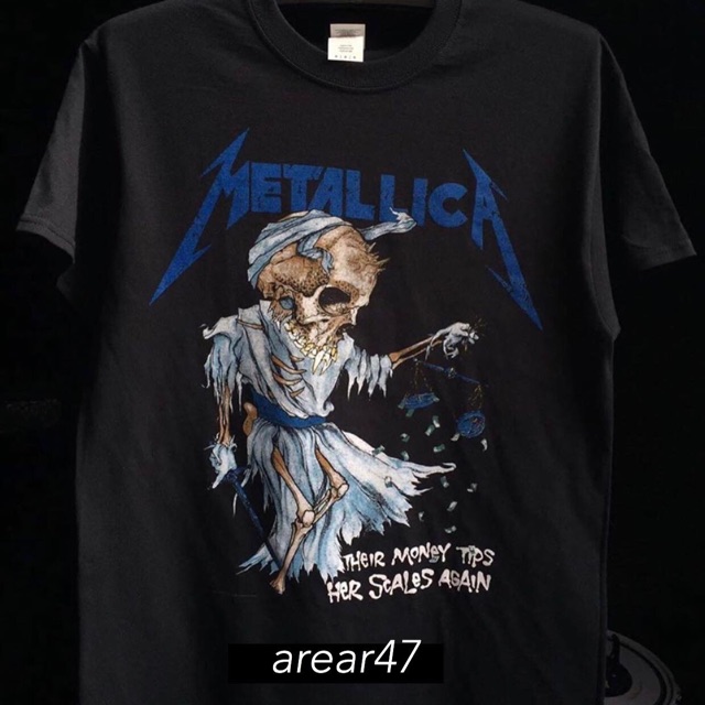 เสื้อวง METALLICA แท้100%