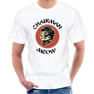 เสื้อยืดท็อปแขนสั้น พิมพ์ลายแมวตลก สําหรับผู้ชาย062278