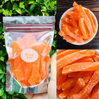 HOTผลไม้อบแห้ง Dried fruits พร้อมส่ง แคนตาลูป 80 กรัมสั่ง