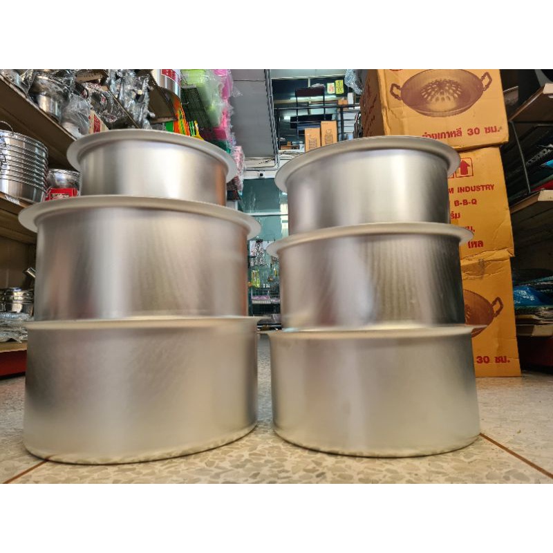 หม้อแขกอลูมิเนียม ตราจระเข้ (ขนาด 20-30 ซม.) / Crocodile Cookware Indian Pot