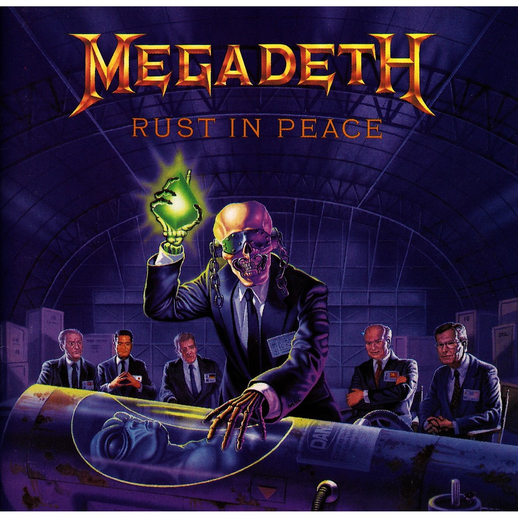 Cd-r Megadeth - Rust In Peace (1990)