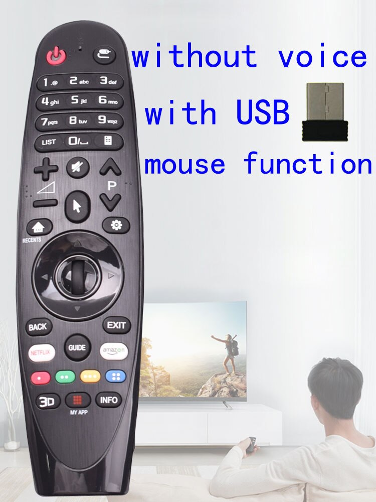 Can i use a wireless mouse with my lg smart tv