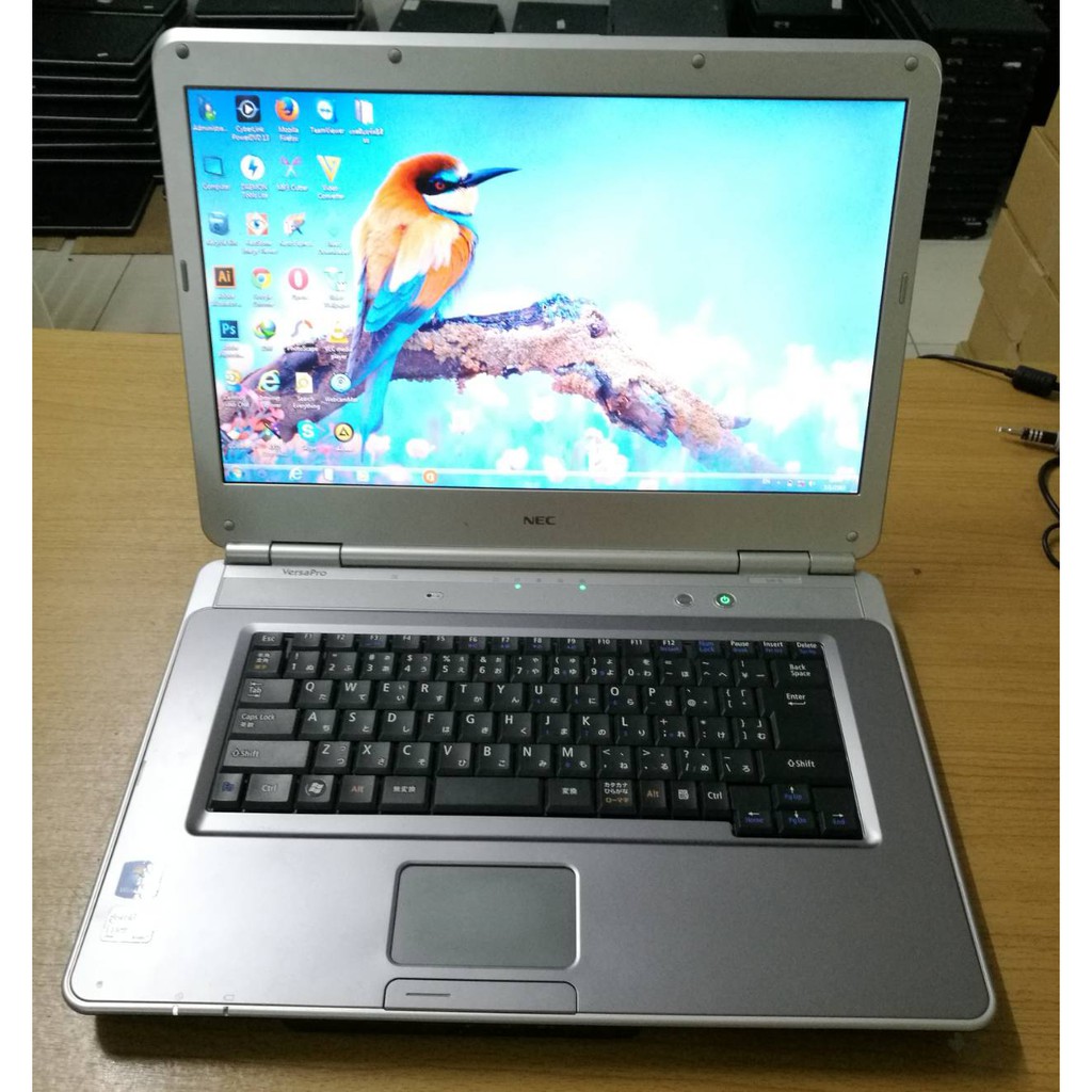 โน๊ตบุ๊คมือสอง Notebook NEC Core 2 Duo P8700@2.53GHz(RAM:2GB/HDD:160GB) ขนาด15.6 นำเข้าจากญี่ปุ่น