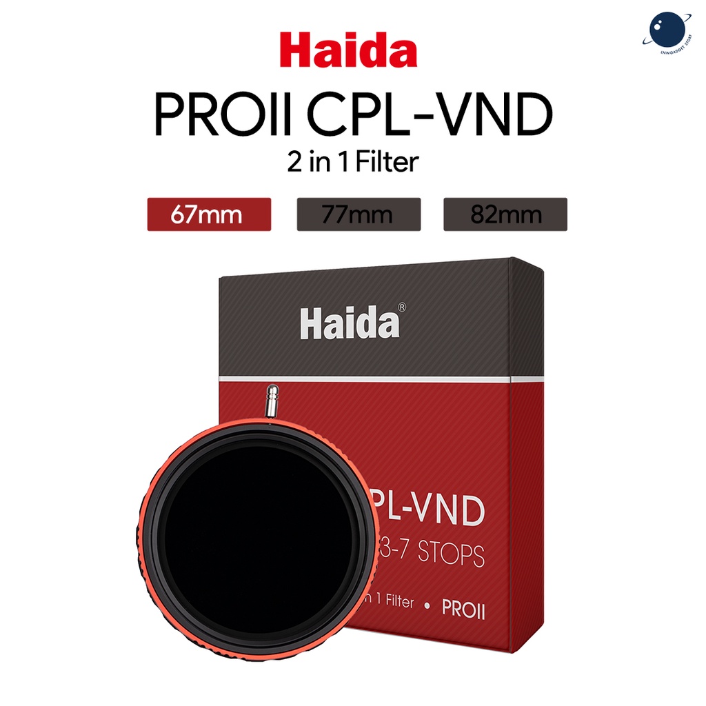 Haida PROII CPL-VND 2 in 1 Filter 67mm ประกันศูนย์ไทย