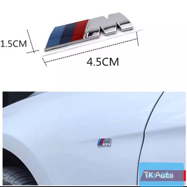 M logo emblem for BMW โลโก้ M