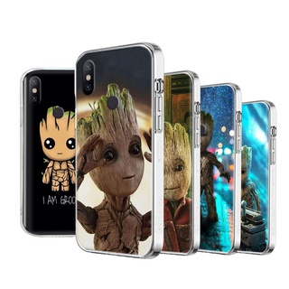 เคสโทรศัพท์มือถือใส แบบนิ่ม ลาย WI-56 Groot สําหรับ Infinix Zero X NEO S5 Lite 4 4C 5 6 8 8I Pro