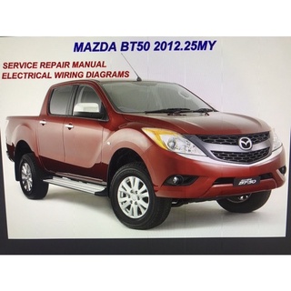 Mazda BT50 Wiring Diagrams + คู่มือซ่อม