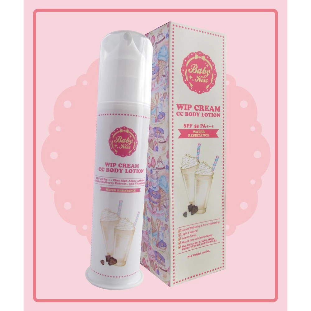 Baby Kiss Wip Cream CC Body Lotion SPF45 thumbnail 3