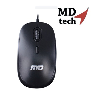 เม้าส์ Mouse MD-TECH Optical Mouse USB MD-66.