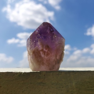 อีเลสเทียวอเมทิ​สต์​ควอตซ์​ Elestial Amethyst