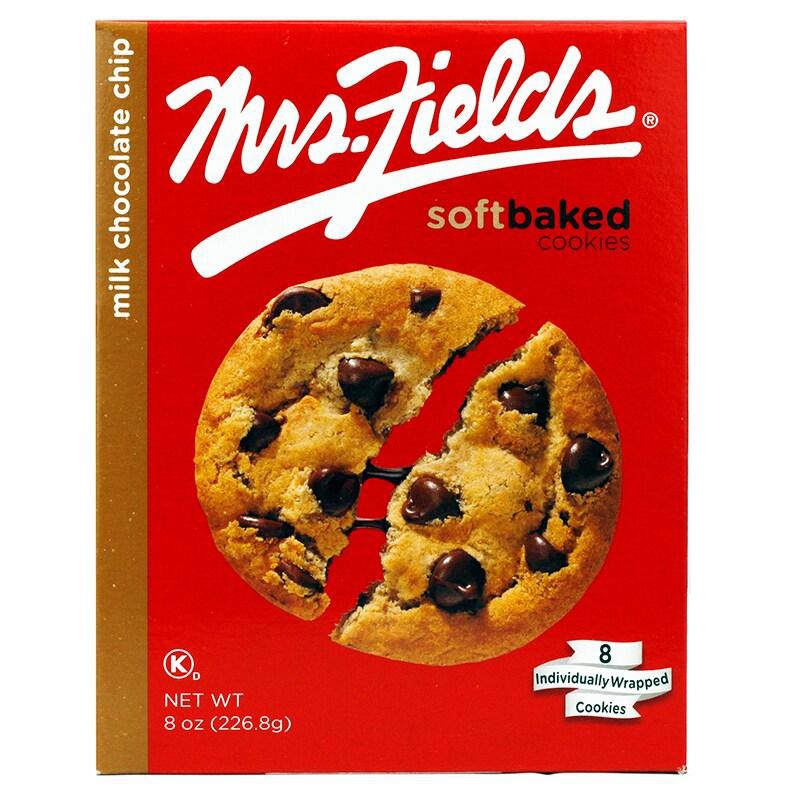 Mrs. Fields Milk Chocolate Chips Cookies มิสซิส ฟิลด์ คุ๊กกี้ มิลค์ ช็อคโกแลต ชิพ 226.8g.