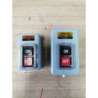 สวิตช์ ON-OFF ออนอ๊อฟ POWER PUSH BUTTON CONTROL T&amp;B 3P 15A และ 30A