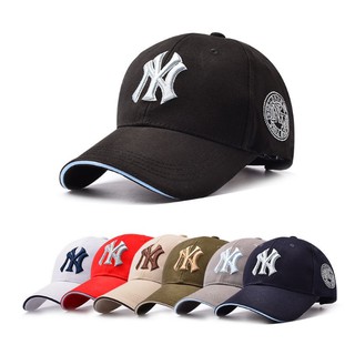 หมวกฮิปฮอป Ny Snapback สบายๆ ปรับได้สําหรับผู้หญิงผู้ชาย