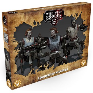 🔥มีของพร้อมส่ง🔥 Warcradle Studios Wild West Exodus ABOMINATION WIDOWERS WEX101013006 Model Scale 1/48