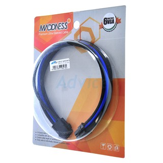 CABLE MADDNESS 6 PIN VGA (Black-Blue)