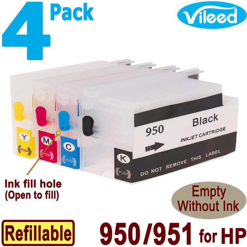[สต็อกประเทศไทย]HP950/951 can fill empty ink cartridges for HP Officejet Pro 8100 8600 8610 8620 865