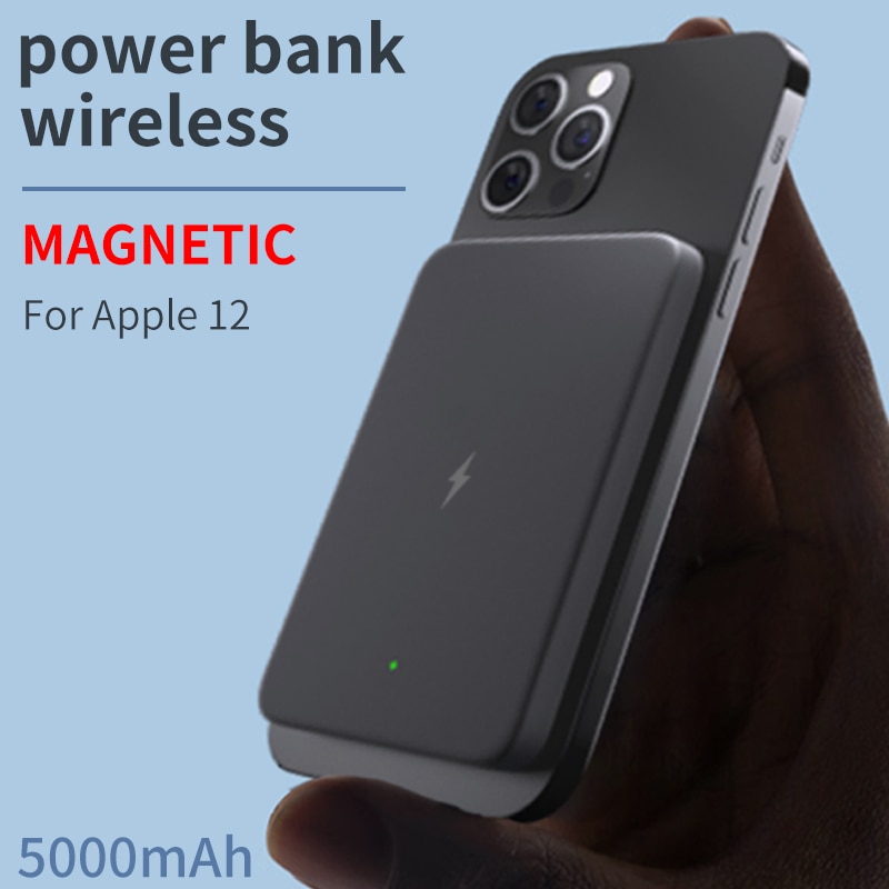 15W Wireless Power Bank Fast Charging For iPhone 12 Pro Max