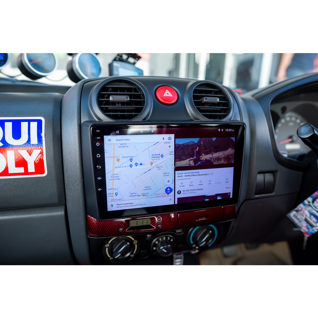 จอ Alpha Coustic Android ตรงรุ่น Isuzu Dmax 2007-2011 แอร์กลม ขนาด 9นิ้ว Ram2/16-Ram8/128