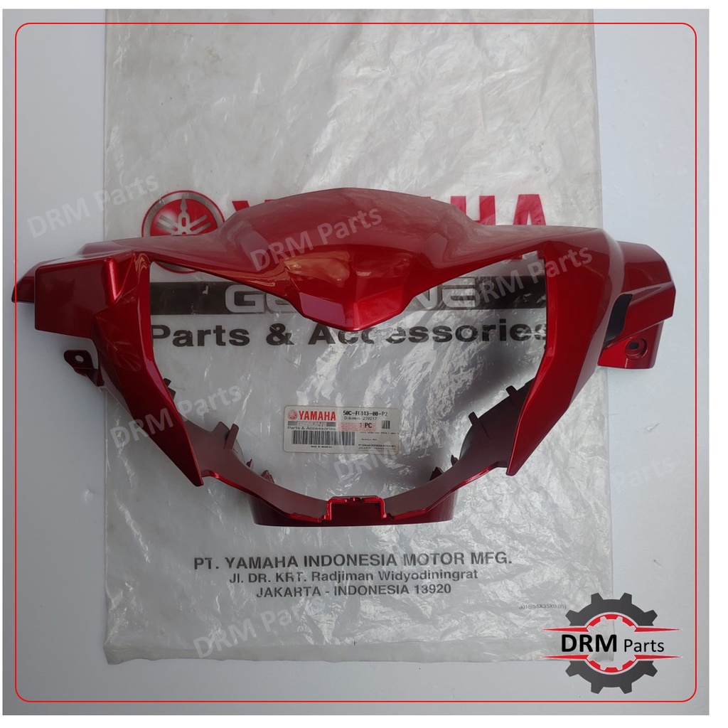 MERAH Yamaha Jupiter MX New Headlight Shell Original Red Clutch 50C F6143 00 P2
