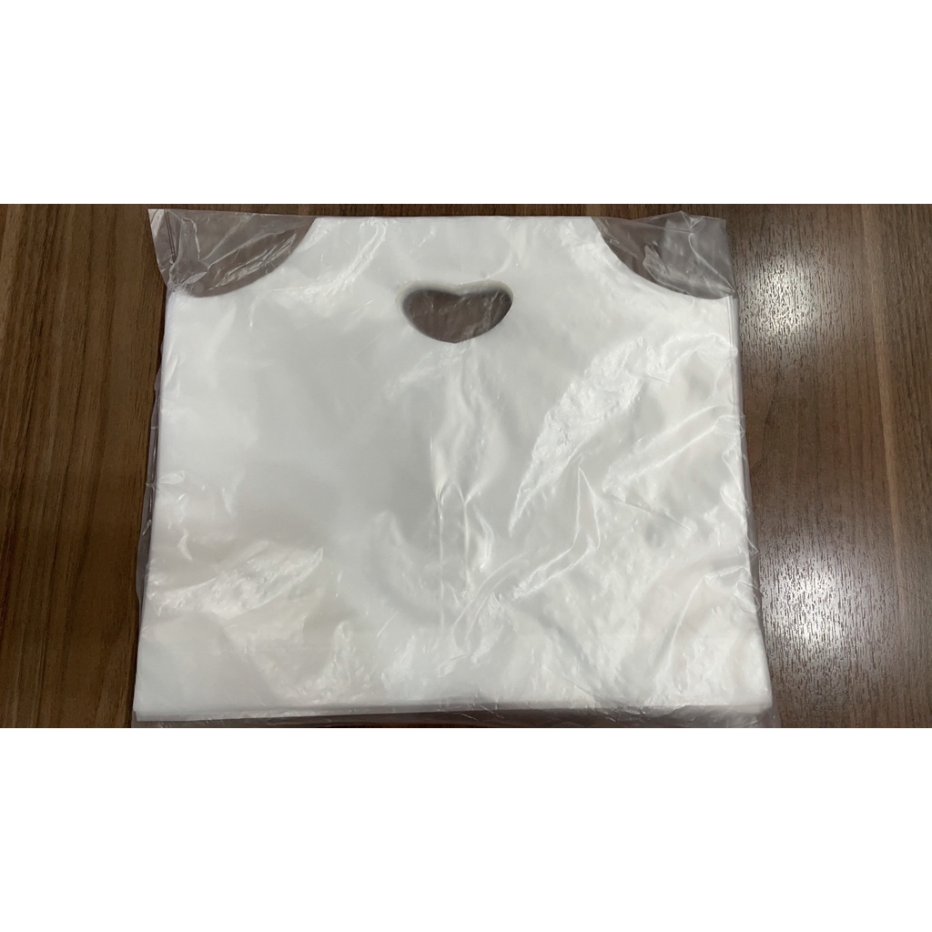 [ตราดาว] ถุงใส่แก้วคู่ HDPE(บรรจุ100ใบ/แพ็ค)