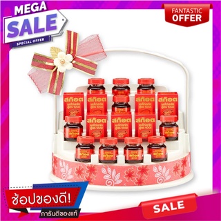 สก๊อต กระเช้าซุปไก่สกัดสูตร 100% ชุด C 42 มล. x 10 ขวด Scotch Hamper C 42 ml x 10 pcs