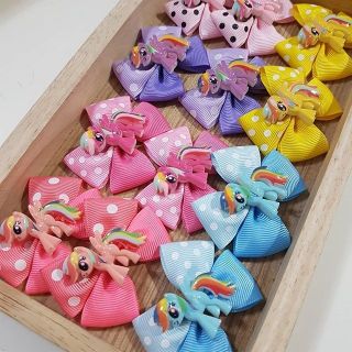 กิ้บติดผมม้าโพนี่🦄🌈⭐️ คู่ละ 40฿ จ้า