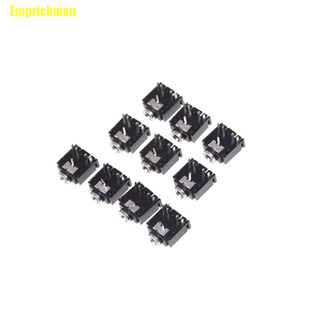 ( Emprichman ) 10 ชิ้น 3 . 5 มม. ชุดหูฟังสเตอริโอ แจ็คเสียง Pcb 5 Pins ตัวเมีย สําหรับภายใน