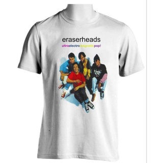 เสื้อยืดชาย - ยางลบหัว ULTRAELECTROMAGNETICPOP OPM ร็อคแบนด์ TSHIRT