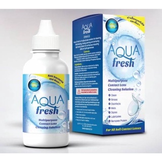 น้ำยาล้างคอนแทคเลนส์ AQUA FRESH น้ำยาล้าง เเช่ คอนแทคเลนส์