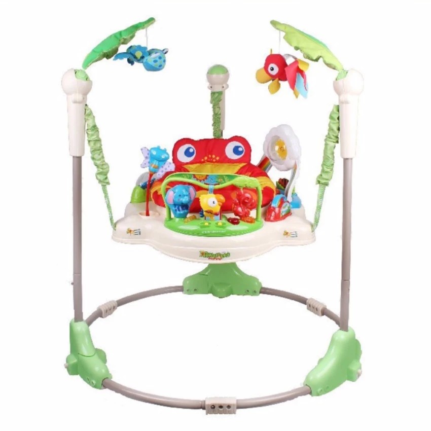 Jumperoo Rainforest จั้มเปอร์ เสริมพัฒนาการเด็ก  จั้มเปอร์หน้ากบสุดฮิต No.63507