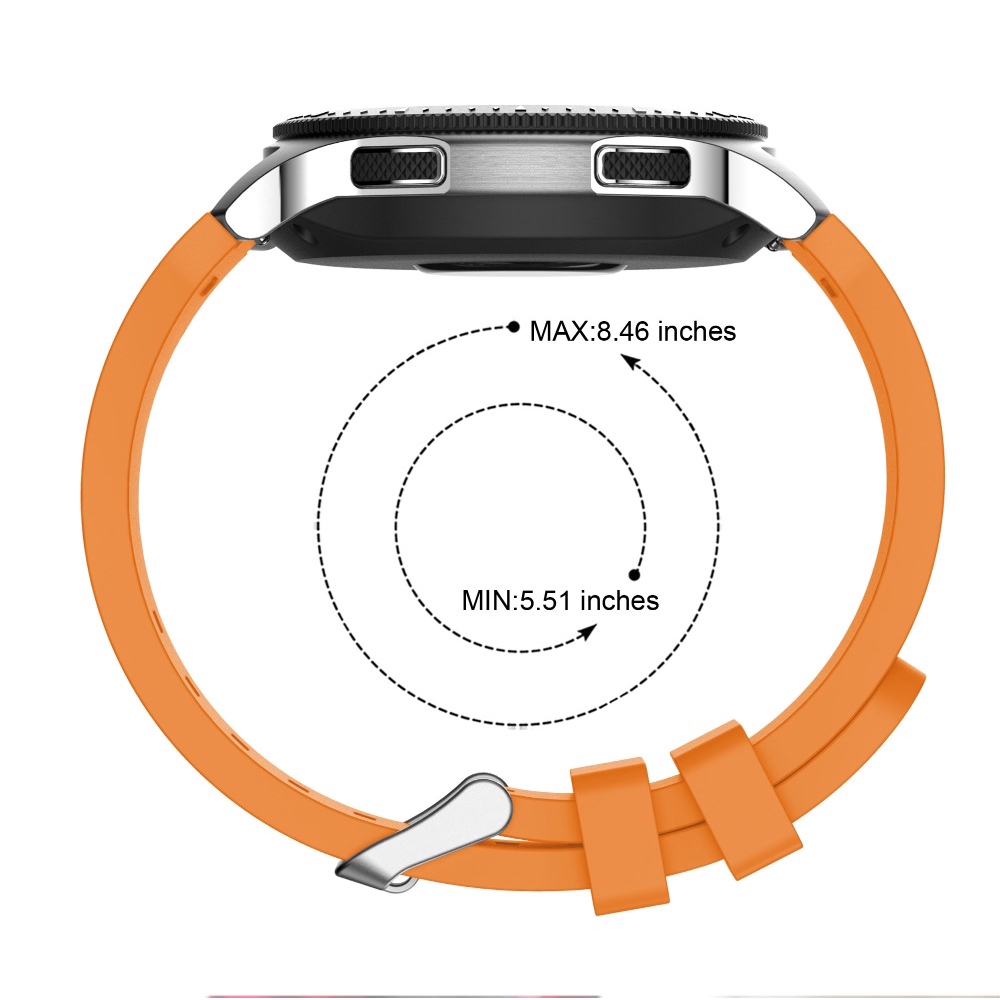 22mm สายนาฬิกาข้อมือซิลิโคนสำหรับ Huami Amazfit PACE Silicone Strap