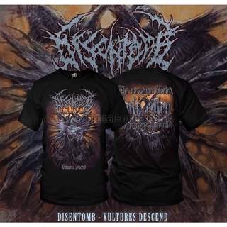 เสื้อยืดผู้ชาย เสื้อยืด DISENTOMB - Vultures Descend S-5XL