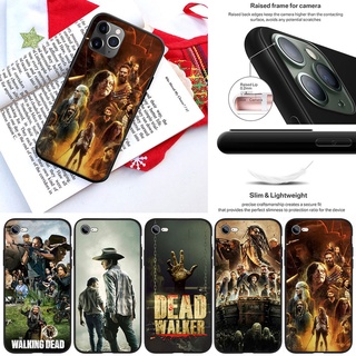 เคสโทรศัพท์มือถือ ลาย The Walking Dead สําหรับ iPhone 5 5S 6 6S 7 8 11 Pro Max Plus SE XR VE35