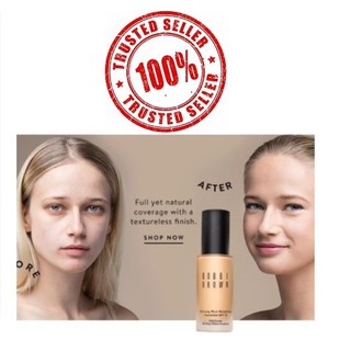 Beauty-Siam แท้ทั้งร้าน !! ขนาดปกติ 30ml BOBBI BROWN SKIN LONG-WEAR WEIGHTLESS FOUNDATION