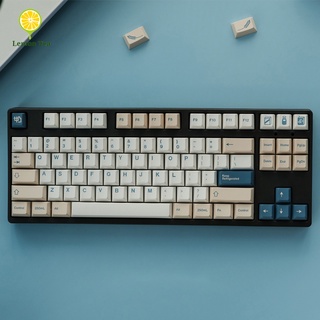 [In stock] GMK soy milk  Keycaps 135 Keys PBT Material Cherry profile Suitable For 61/68/71/84/87/96/104 And Other Mechanical Keyboards