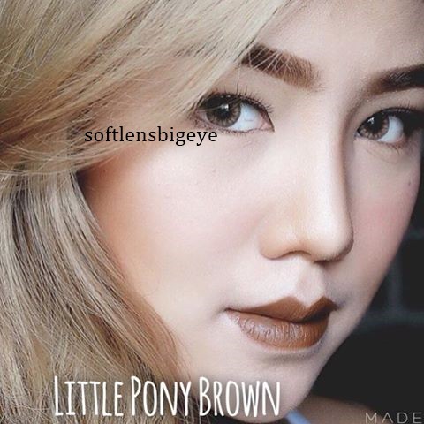 pretty doll pony brown