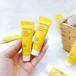 PBCOSMOSHOP Innisfree Intensive Triple Shield Sunscreen SPF50++++ 10ml.